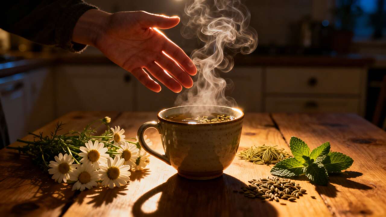 La infusión nocturna que cuida tu flora intestinal y elimina los gases