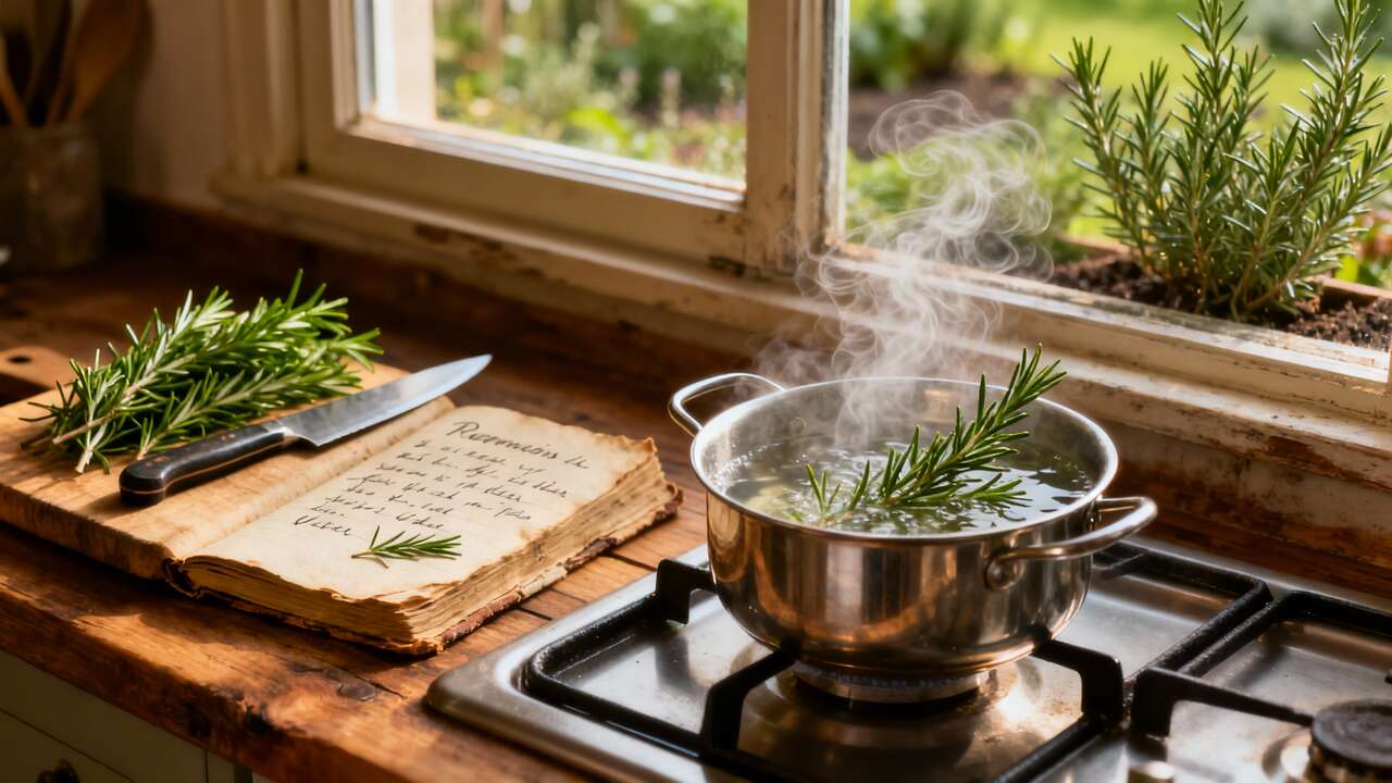 Por qué deberías hervir romero en casa y qué beneficios aporta realmente