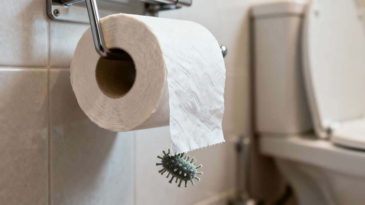El error fatal al cambiar el rollo de papel higiénico que favorece las bacterias